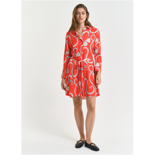 GANT Sailing Print Shirt Dress
